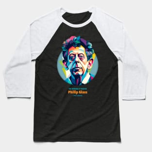 Philip Glass WPAP Baseball T-Shirt